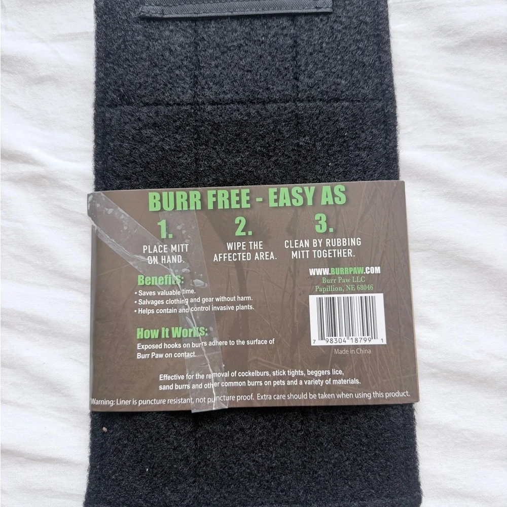 Burr Removal Tool for Dogs, Clothes, Horses & Hunting Gear Removing Sticky Burrs